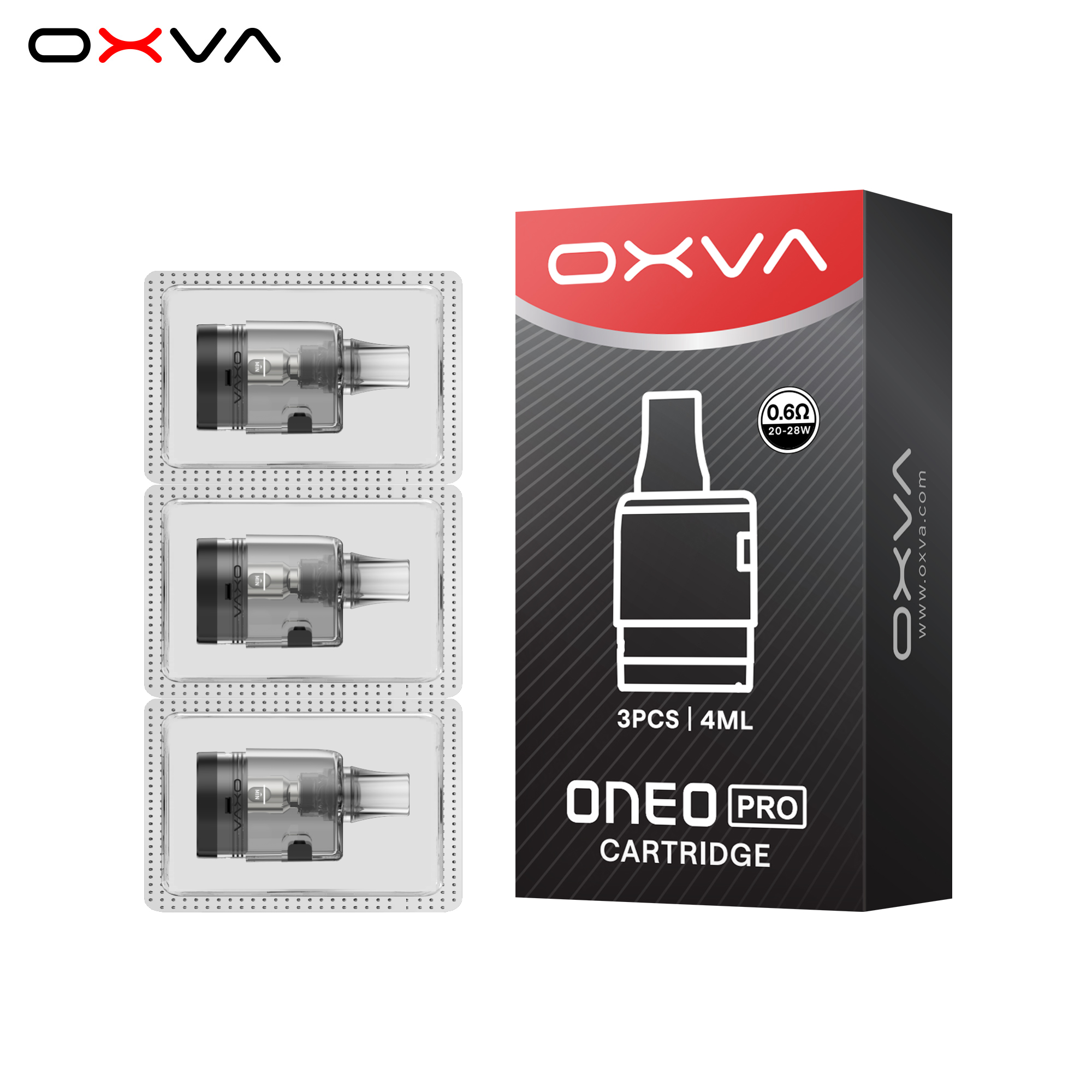 ONEO-PRO-CARTRIDGE-4ML-0.6Ω OXVA ONEO-PRO原廠煙彈 蒸氣天堂