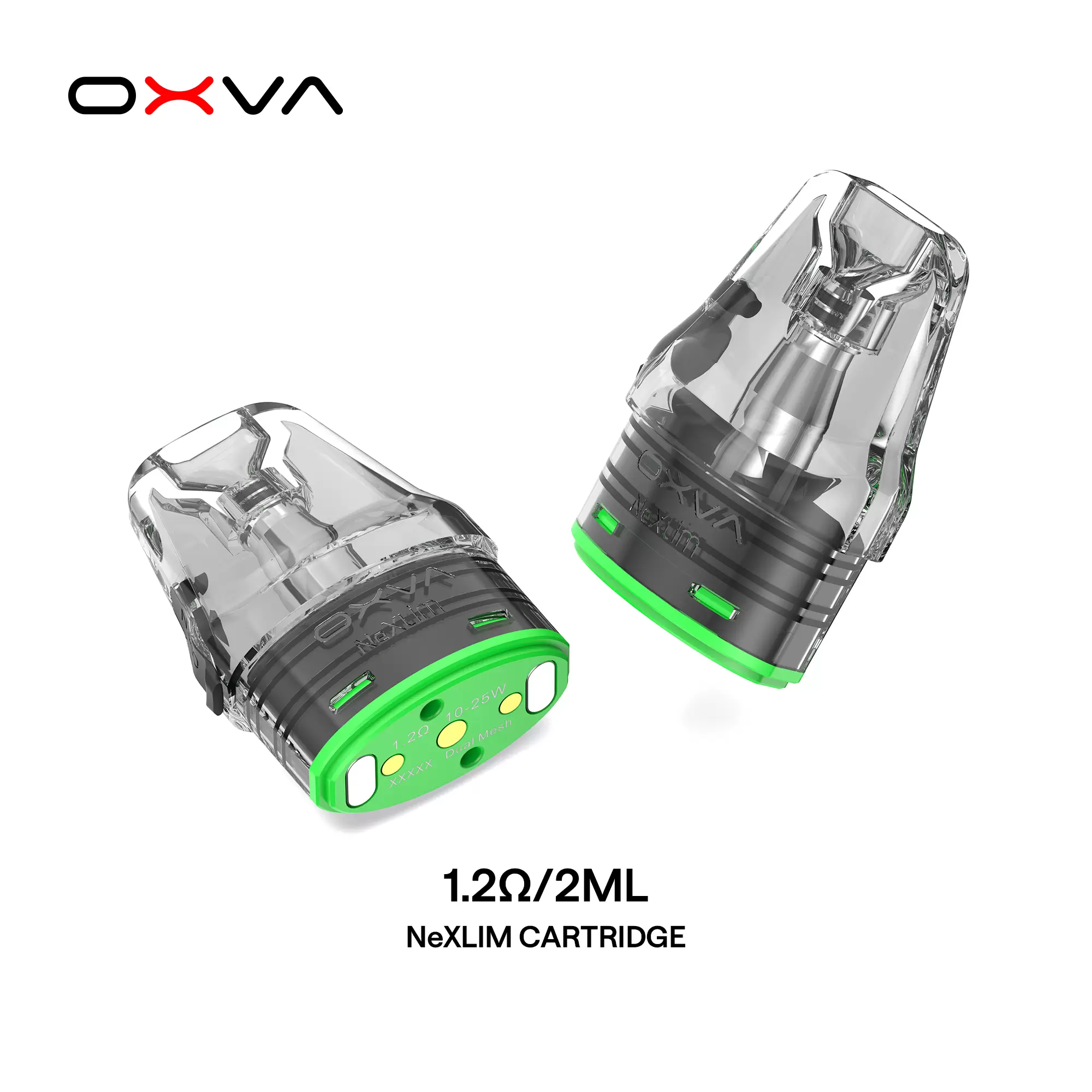 1.2Ω 2ML_NeXLIM CARTRIDGE_ Dual Mesh(2) OXVA電子煙-NEXLIM大蠻牛 原廠空煙彈