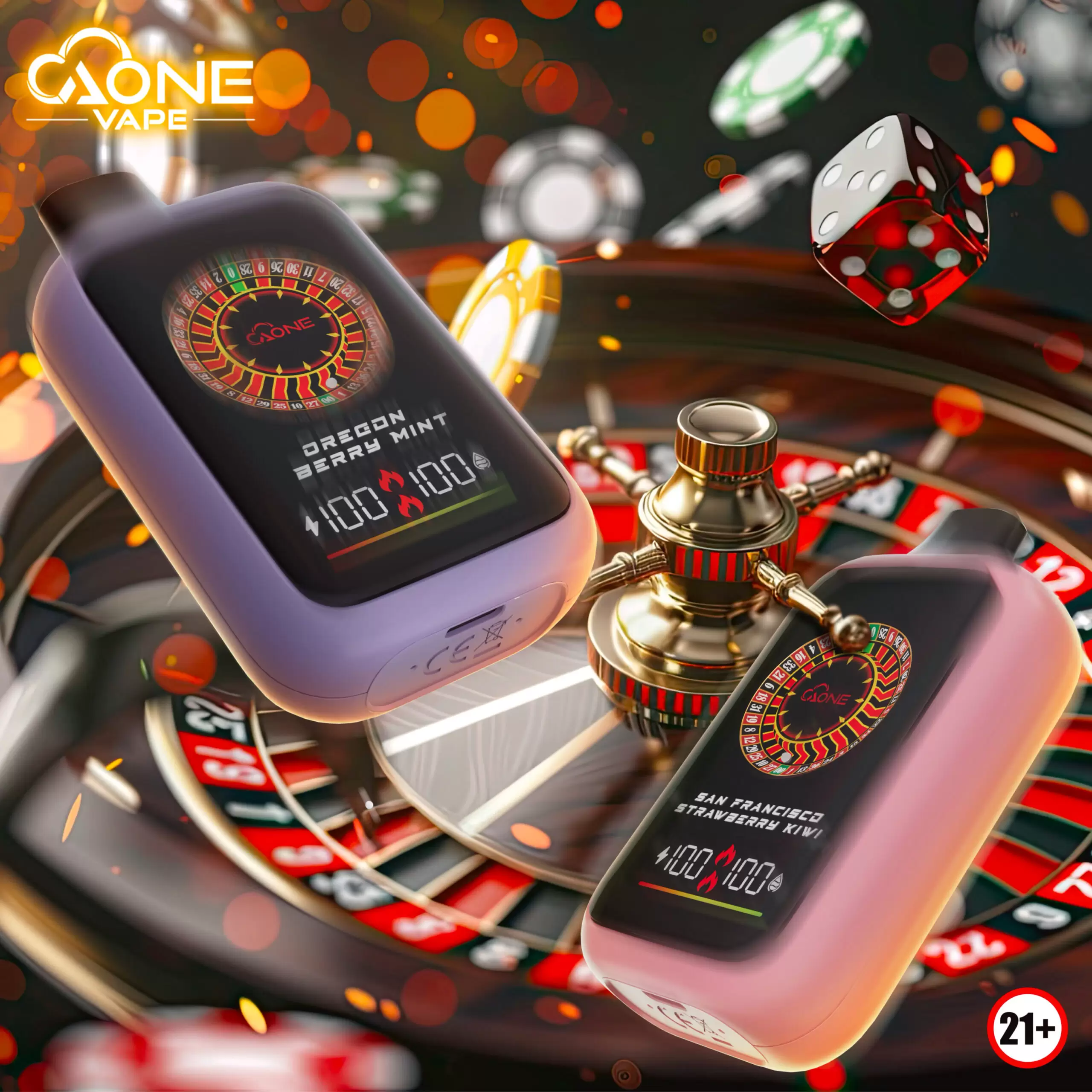 created by photogrid AONE VAPE CASINO X 賭場 |俄羅斯轉盤一次性 16000口