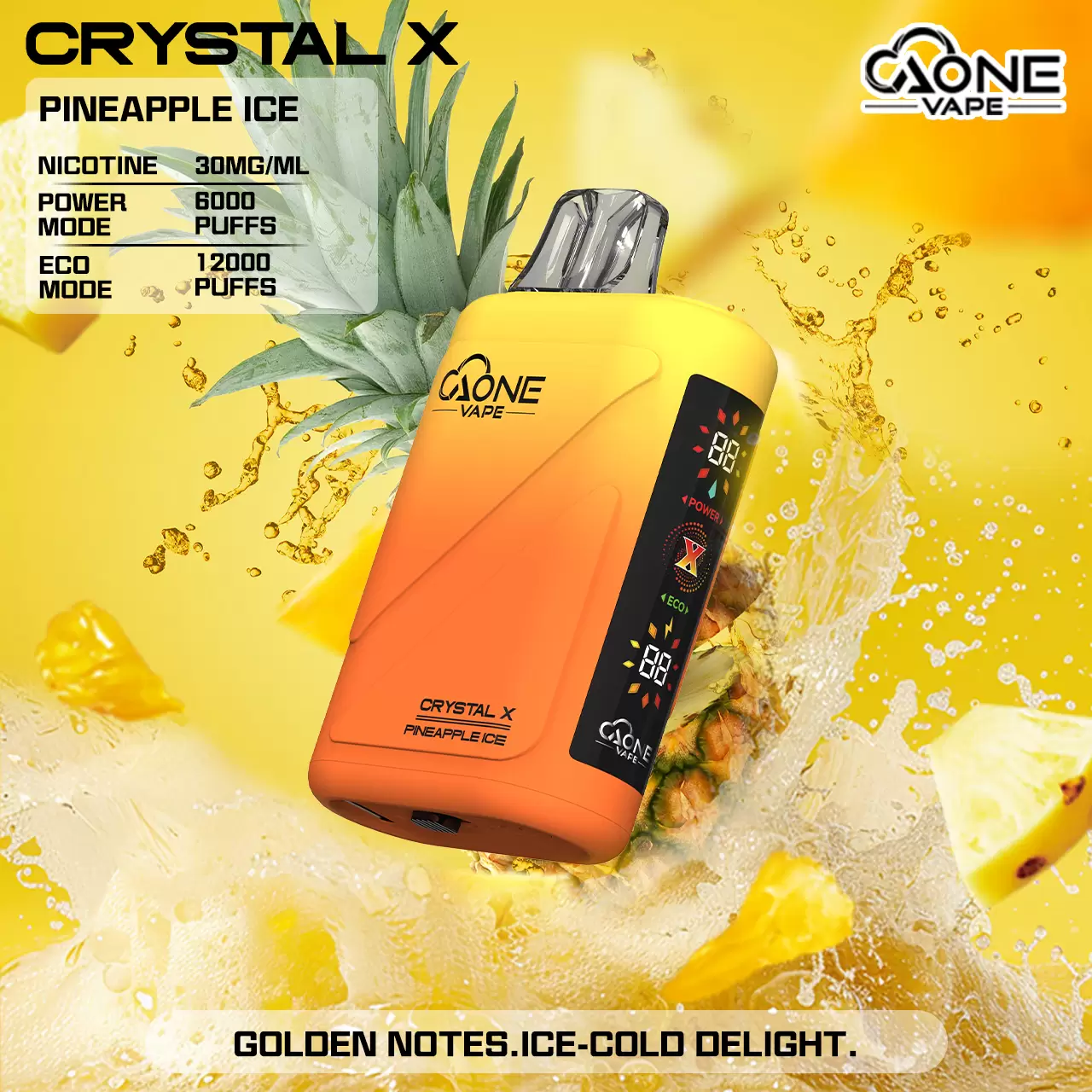 0e77d41c5bfcccfbae1fa03b69f48262 2 AONE Crystal X 水晶 2 代|16000 口大容量一次性電子煙