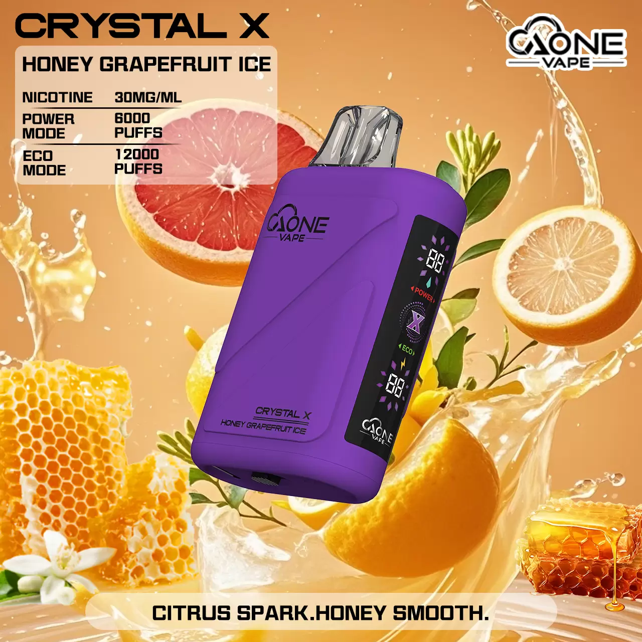 8dd5872c1a5624a02fcc9dfdf3d48414 2 AONE Crystal X 水晶 2 代|16000 口大容量一次性電子煙