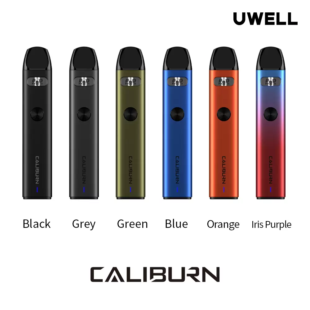 full-color 原廠正品Uwell Caliburn A2 咖哩棒 小煙主機
