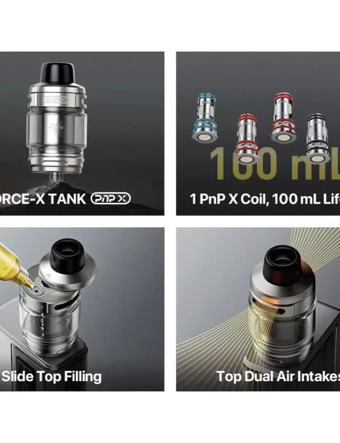 created by photogrid Uforce-X Tank 坦克霧化器 510
