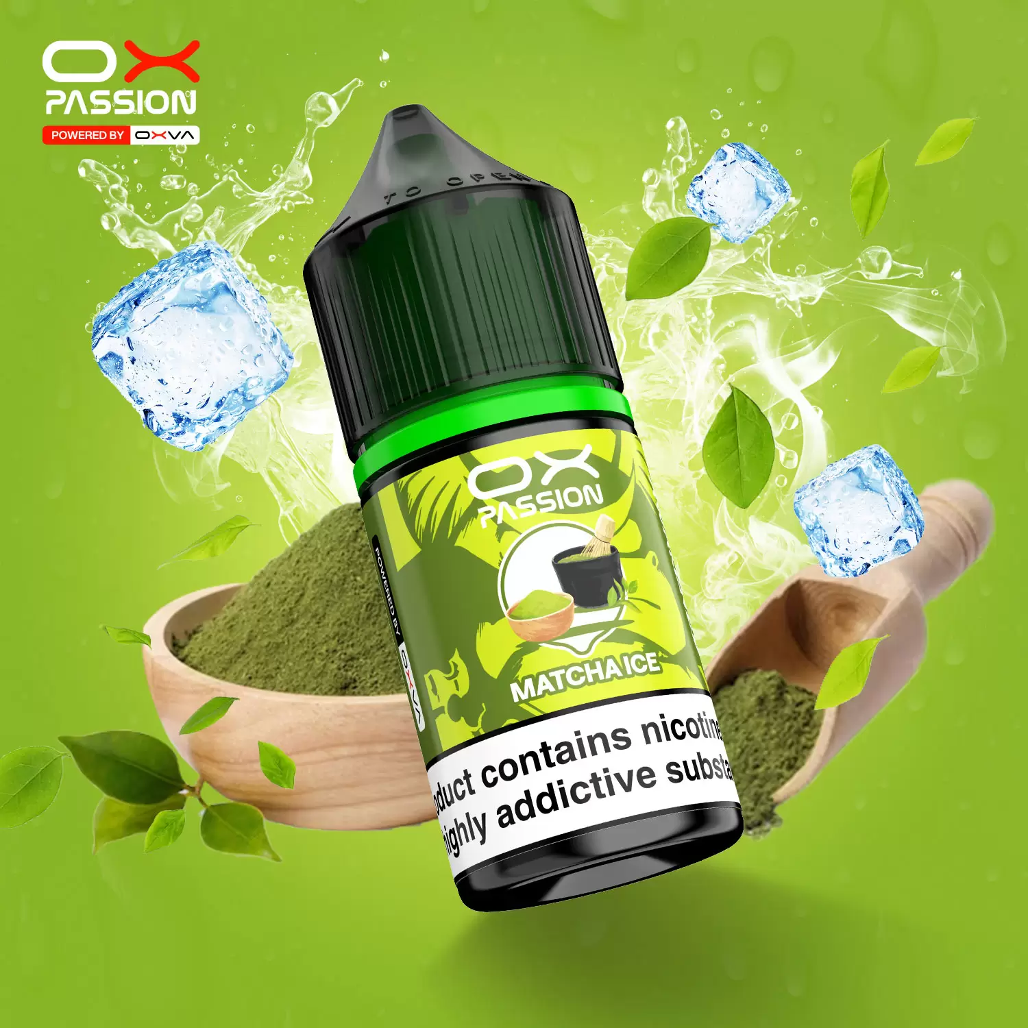 Matcha-Ice 原廠正品 OXVA PASSION 熱情煙油
