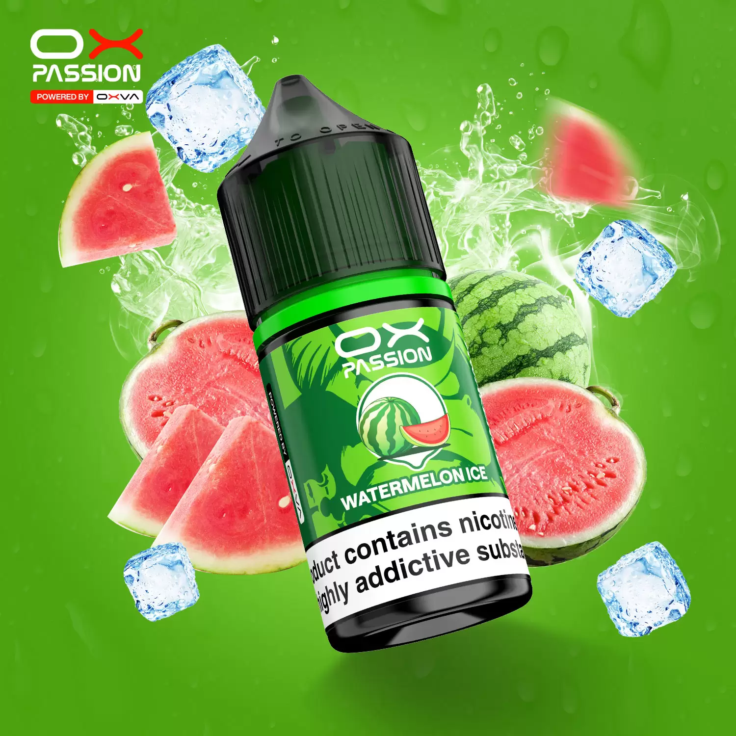 Watermelon-Ice 原廠正品 OXVA PASSION 熱情煙油